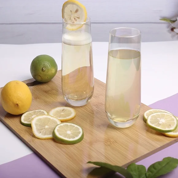 NIB Eparé Iridescent Champagne Flutes (Set of 4) - Picture 3 of 14